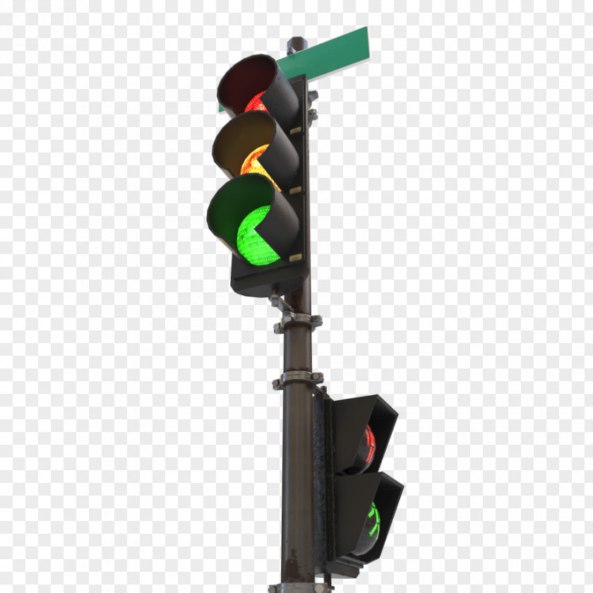 Traffic Light 3D Modeling Computer Graphics Pedestrian PNG