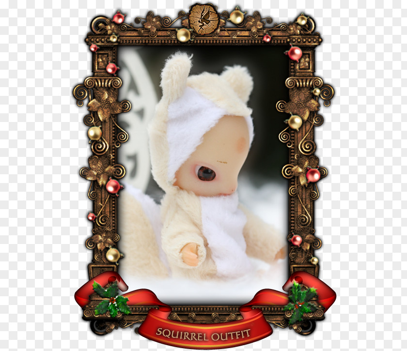 Deer Christmas Ornament Ball-jointed Doll Faith PNG