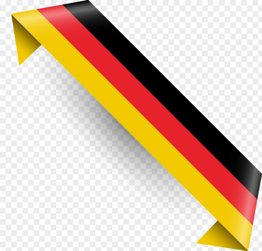 German Flag Streamers Of Germany National Icon PNG