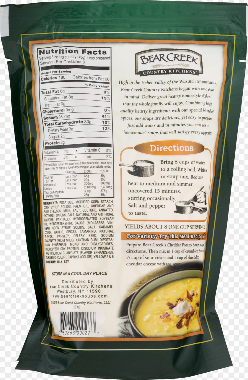 Potato Chicken Soup Cream Ingredient Recipe PNG