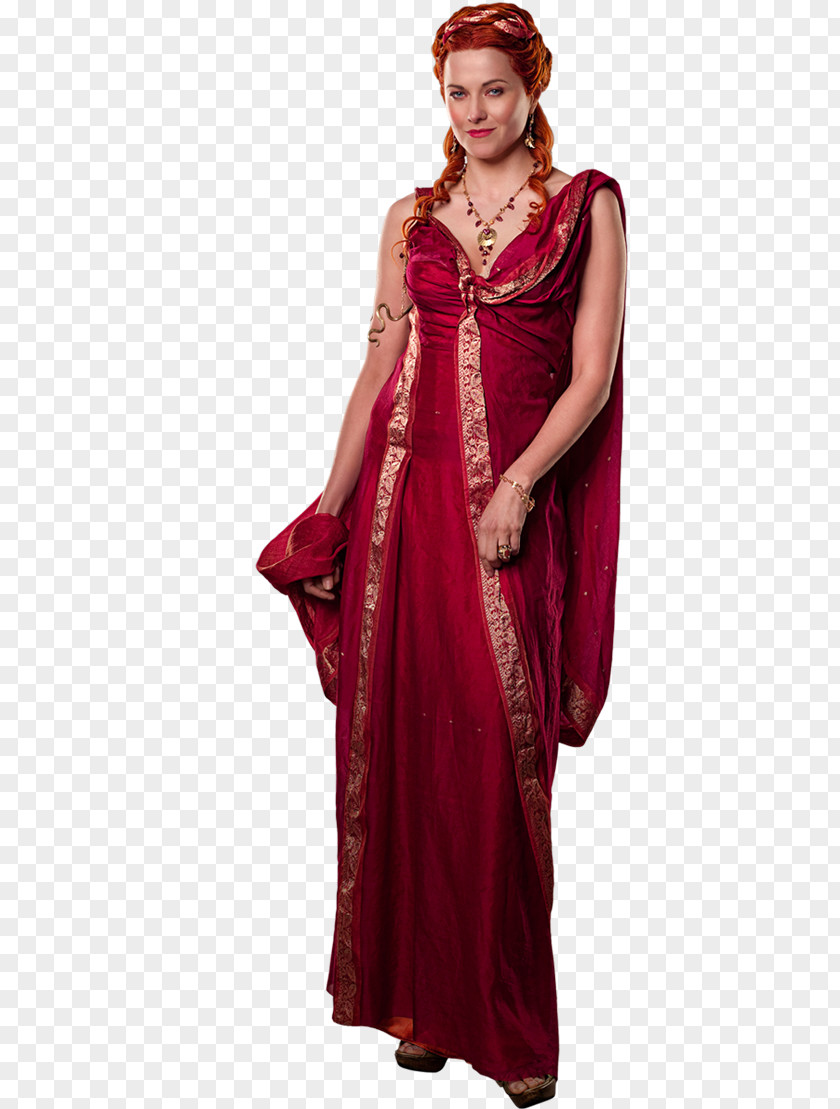 Season 1 Gown IlithyiaSpartacus Gods Of The Arena Lucy Lawless Spartacus PNG