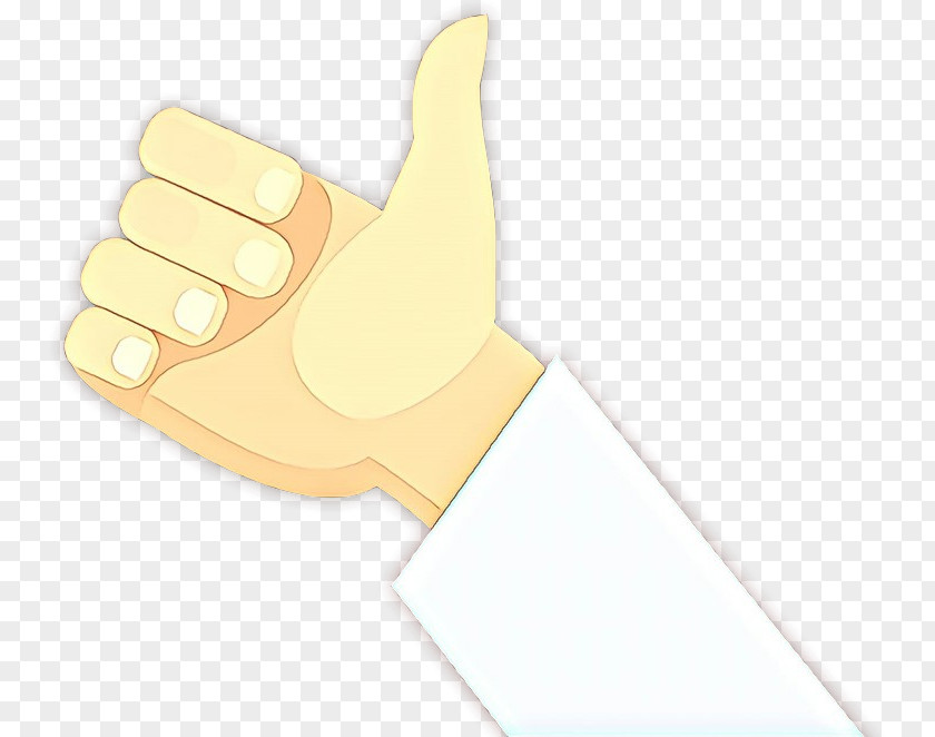 Finger Hand Thumb Yellow Gesture PNG