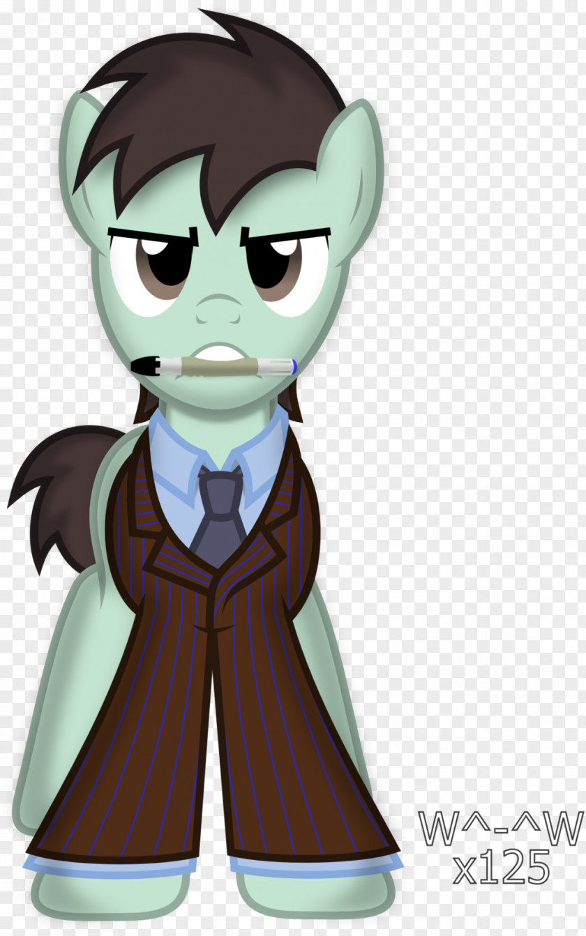 Doctor Tenth Pony First DeviantArt PNG