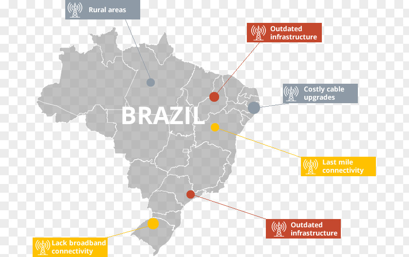 Map Vector Brazil PNG