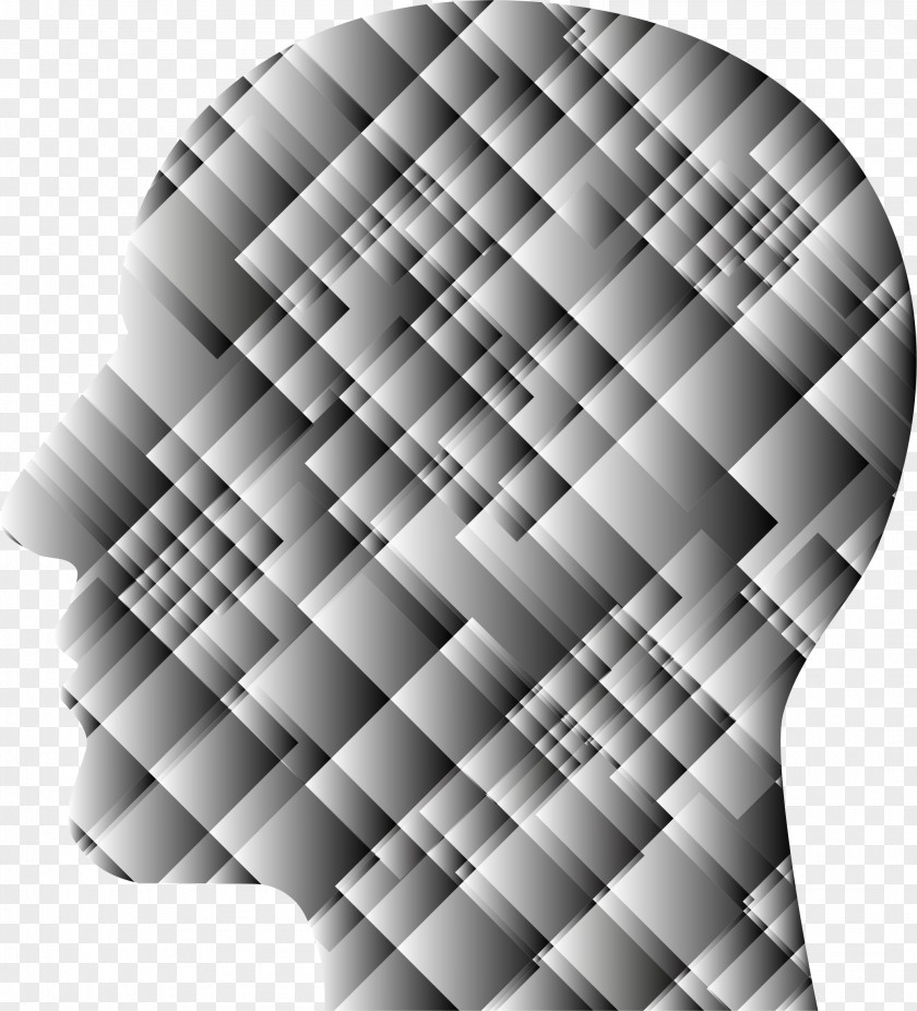 Patchwork Black And White Grayscale Clip Art PNG