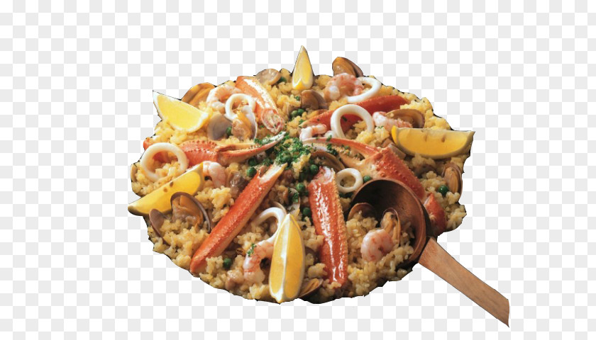 Lobster Seafood Bibimbap Paella Spanish Cuisine Arrxf2s Negre Fried Rice PNG