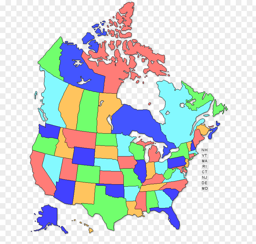 United States World Map Canada PNG