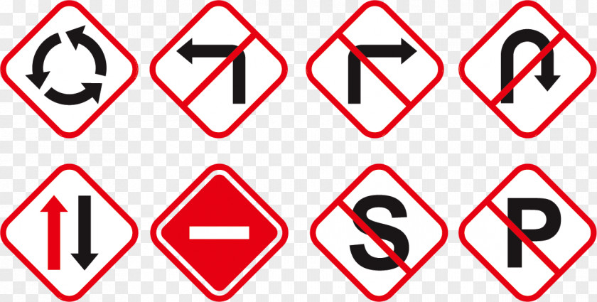 Vector Traffic Signs Sign Road Transport Light PNG