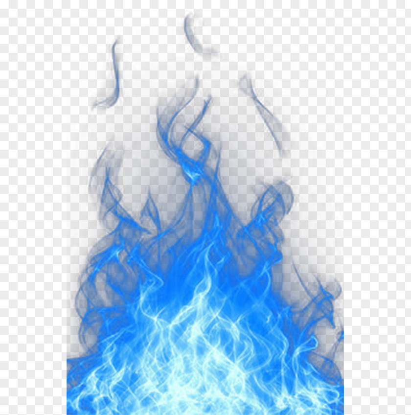 Blue Flame Fire Stock Photography PNG