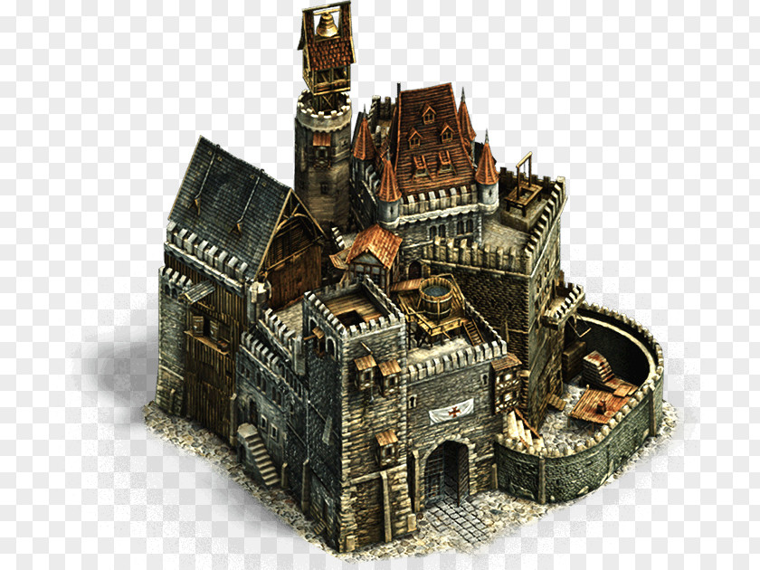 Fantasy City Anno 1404 Online Middle Ages Castle Building PNG