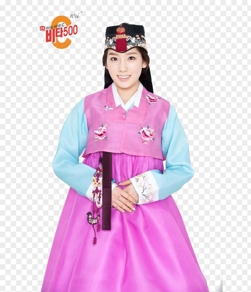 Hanbok Taeyeon Girls' Generation Strong Heart PNG