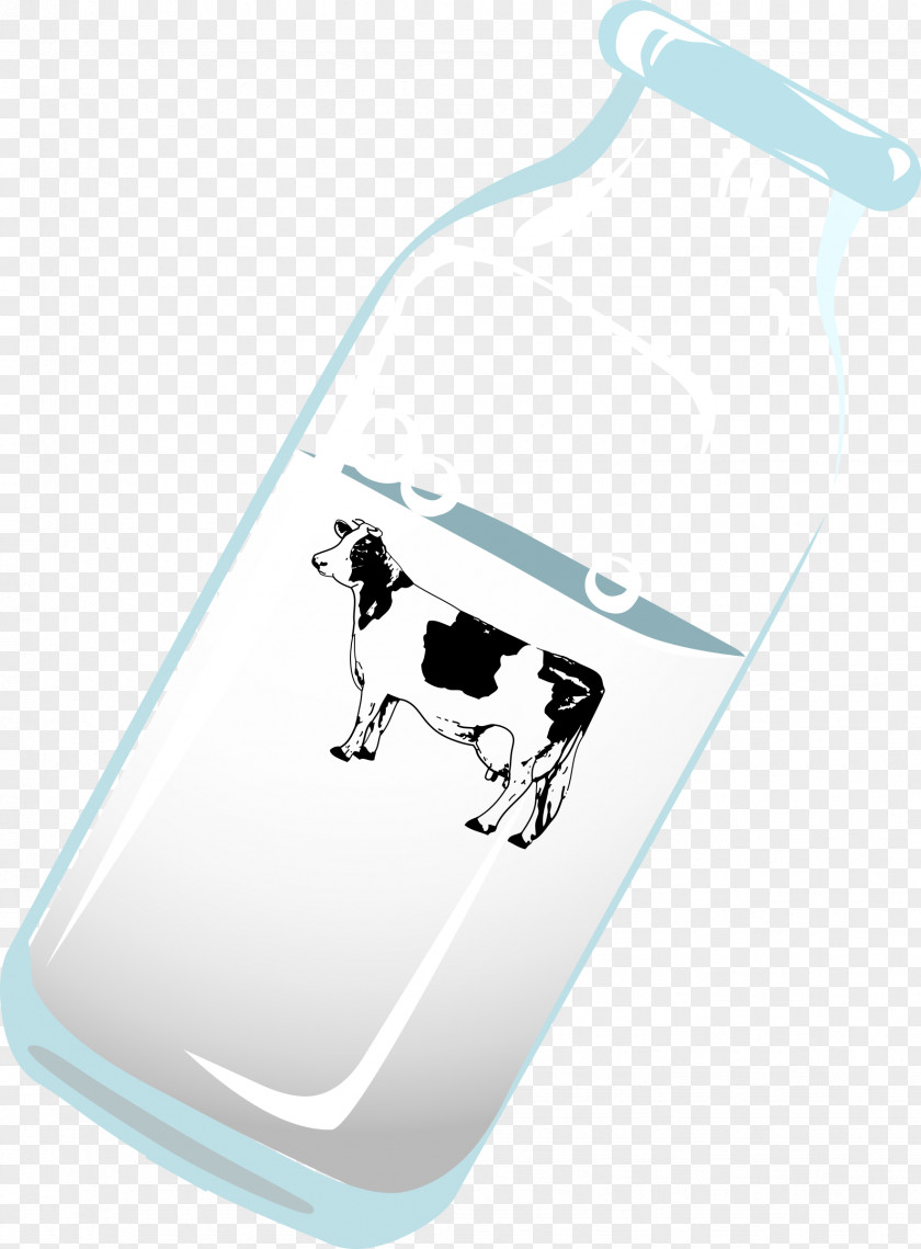 Milk Chocolate Cattle Bottle Clip Art PNG