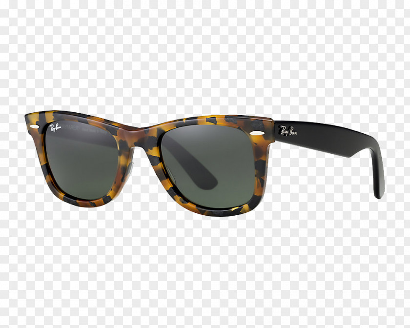 Ray Ban Ray-Ban Original Wayfarer Classic Sunglasses Round Fleck PNG