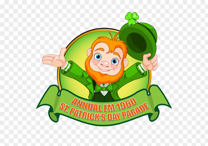 St. Patrick Celebration Pot 'o Gold Leprechaun Happy Patrick's Day Saint Coloring Book PNG