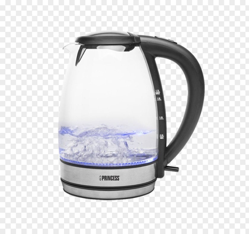 Water Glas Electric Kettle Glass Coolblue Boiling PNG
