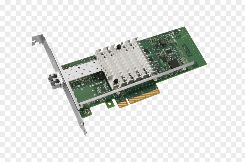 Intel 10 Gigabit Ethernet Network Cards & Adapters PCI Express Converged Adapter PNG
