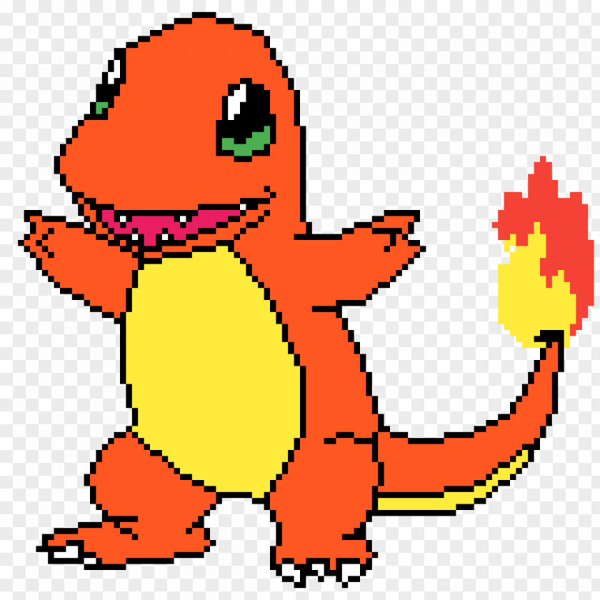 Pixel Art Pokemon Charmander Pikachu Charizard Video Games Charmeleon PNG