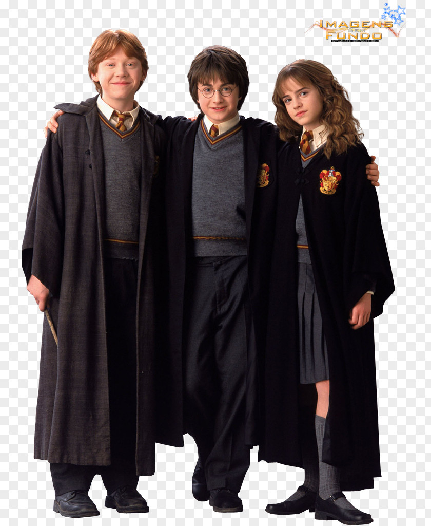 Potter Robe Hermione Granger Harry Ron Weasley Hogwarts PNG