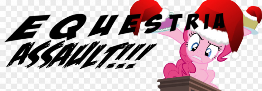 Equestria Daily Logo Banner Brand Pink M PNG