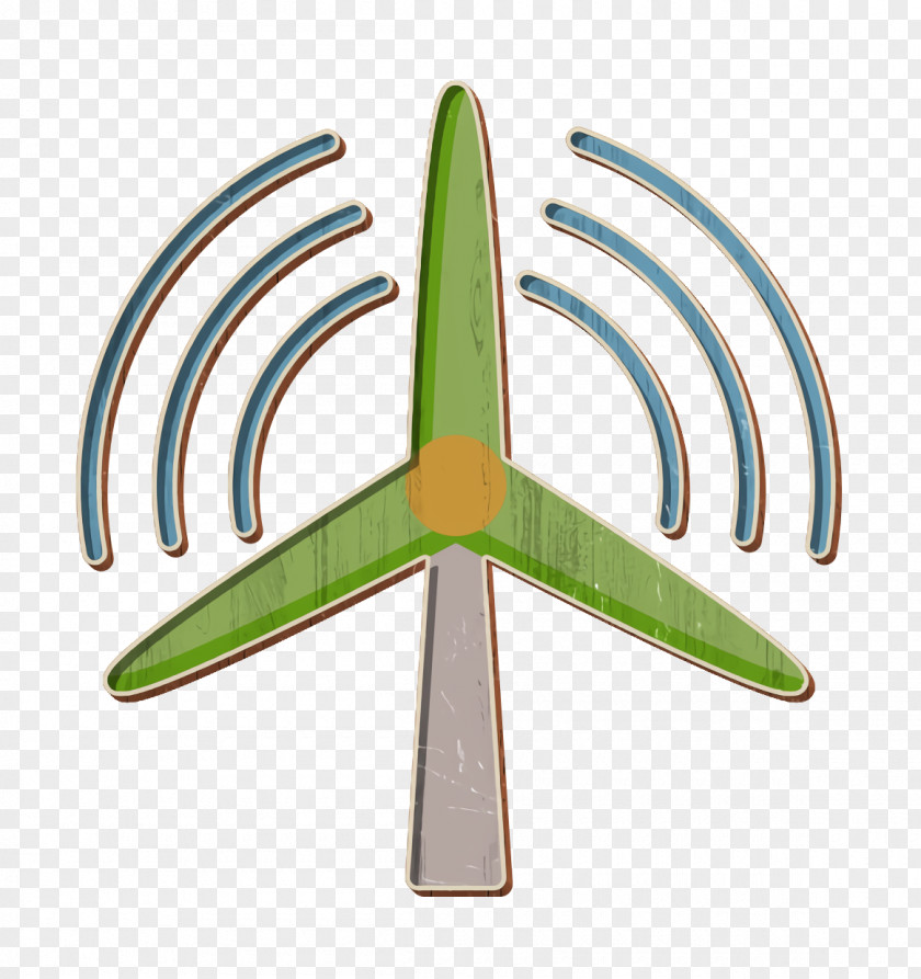 Smart City Icon Wind Turbine Energy PNG