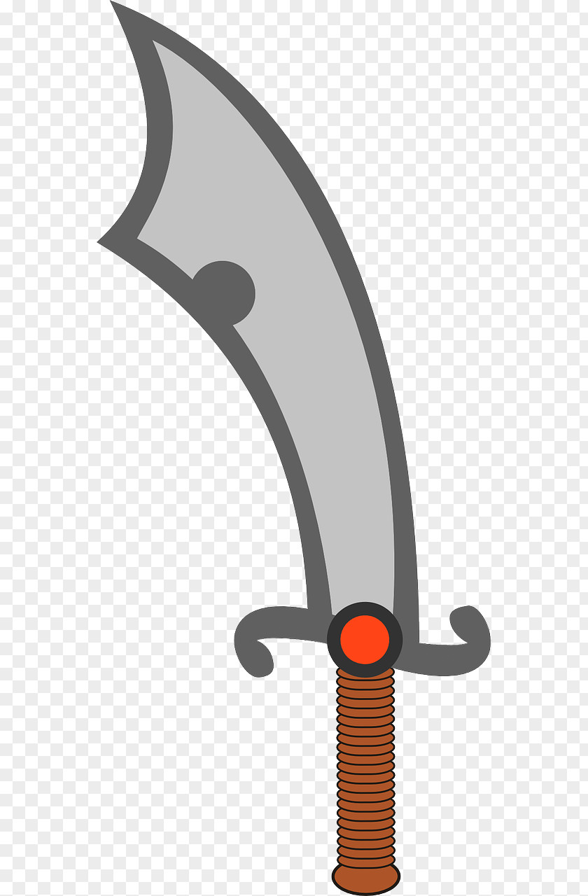 Sword Scimitar Clip Art PNG
