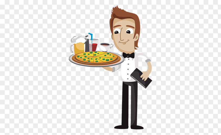 Bartender Waiter Cartoon PNG