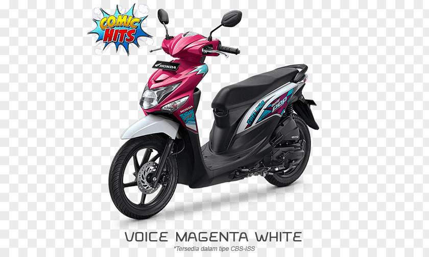 Honda Beat BeAT POP CW Motorcycle PT Astra Motor PNG