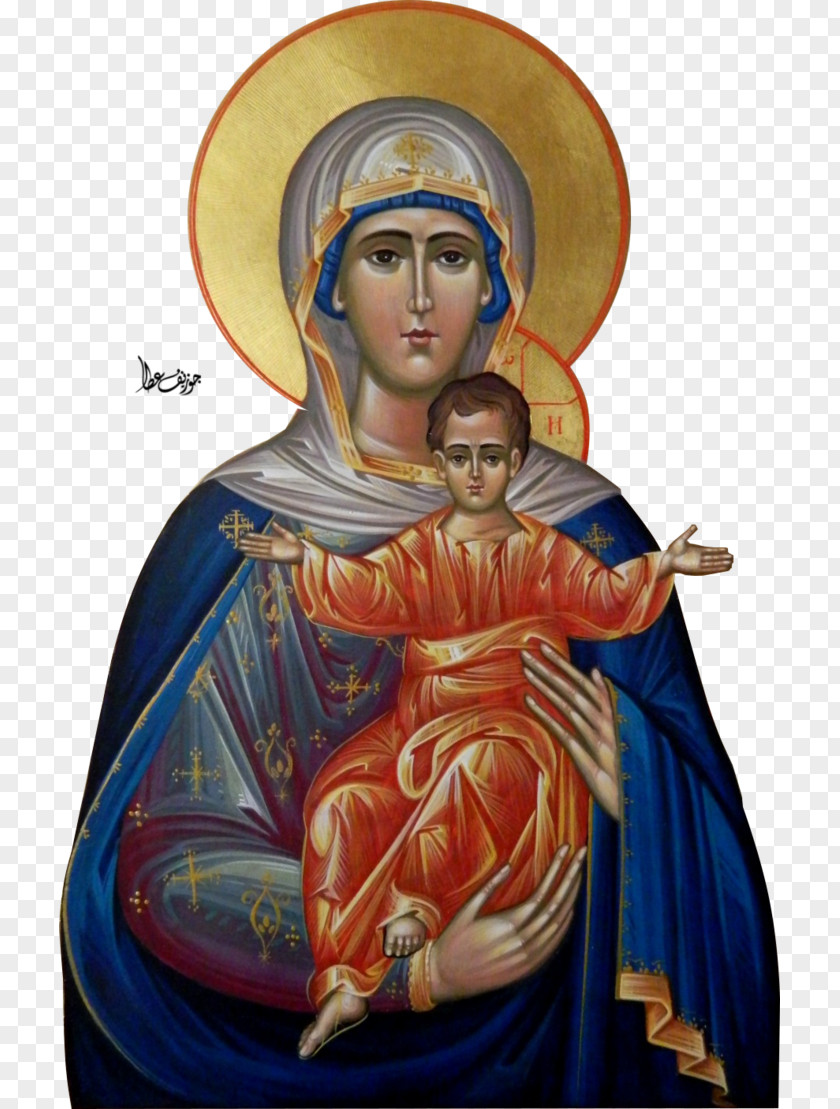 Virgin Mary Queen Icon Theotokos Religion Catholicism PNG
