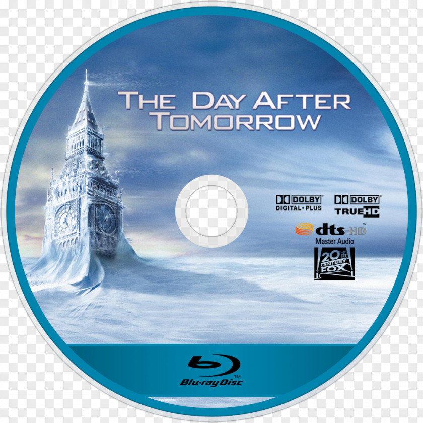 Bluray Disc Blu-ray Compact The Day After Tomorrow Film 4K Resolution PNG