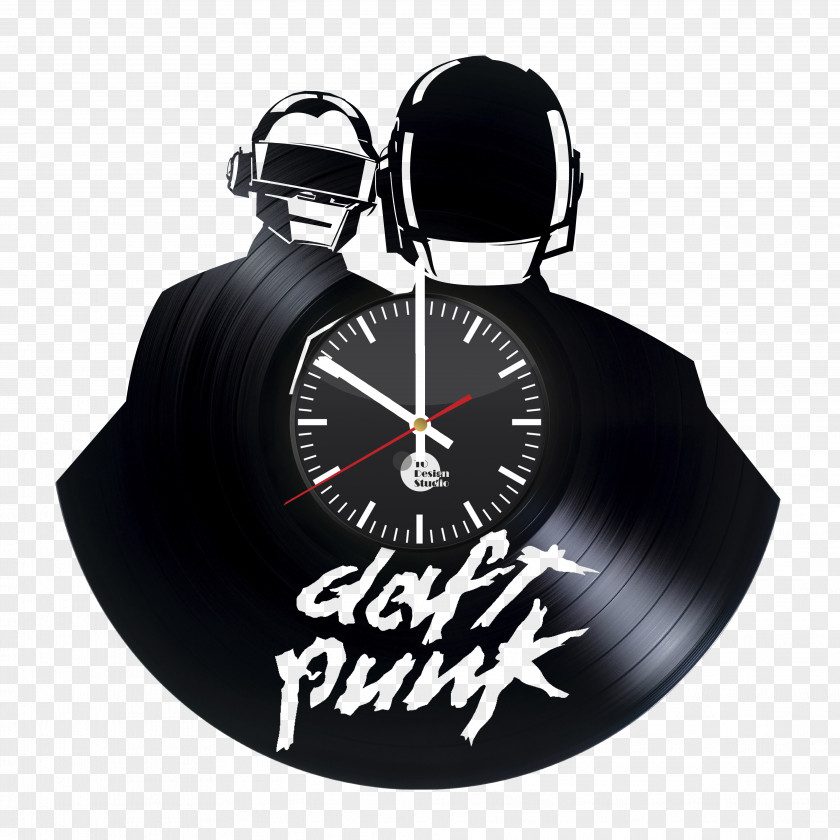 Daft Punk Phonograph Record LP Art Vinyl Group PNG
