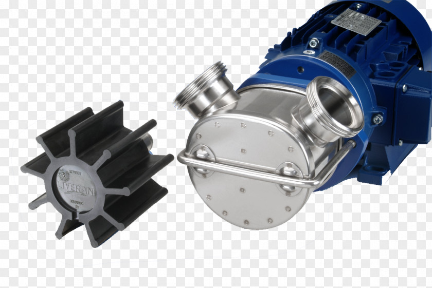 Flexible Impeller Diaphragm Pump Automotive Engine Part PNG