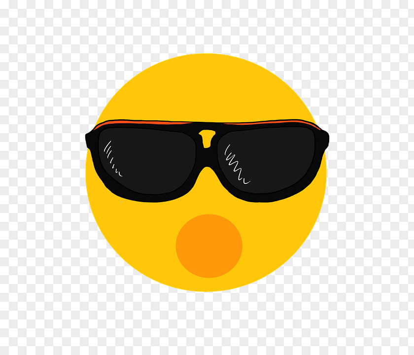 Glasses Sunglasses Smiley Emoji Emoticon PNG