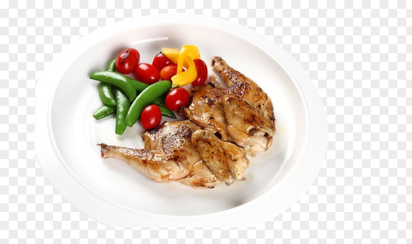 Herb Roasted Spring Chicken Barbecue PNG