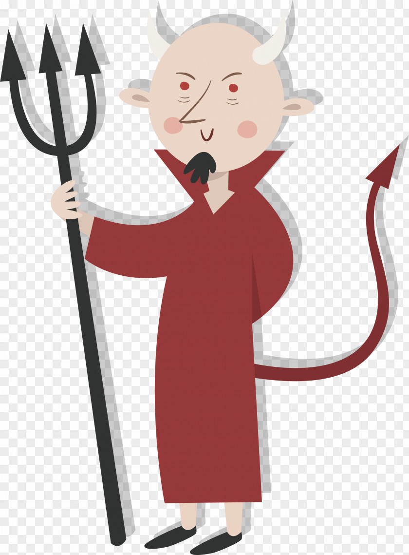 The Devil In Hell Demon Illustration PNG