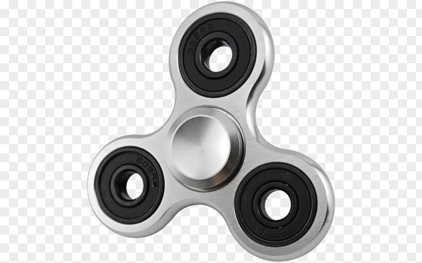 Fidget Spinner Game Hand Mobee Alu Argent Toy Toupie De Main Anti Stress Mister Gadget PNG