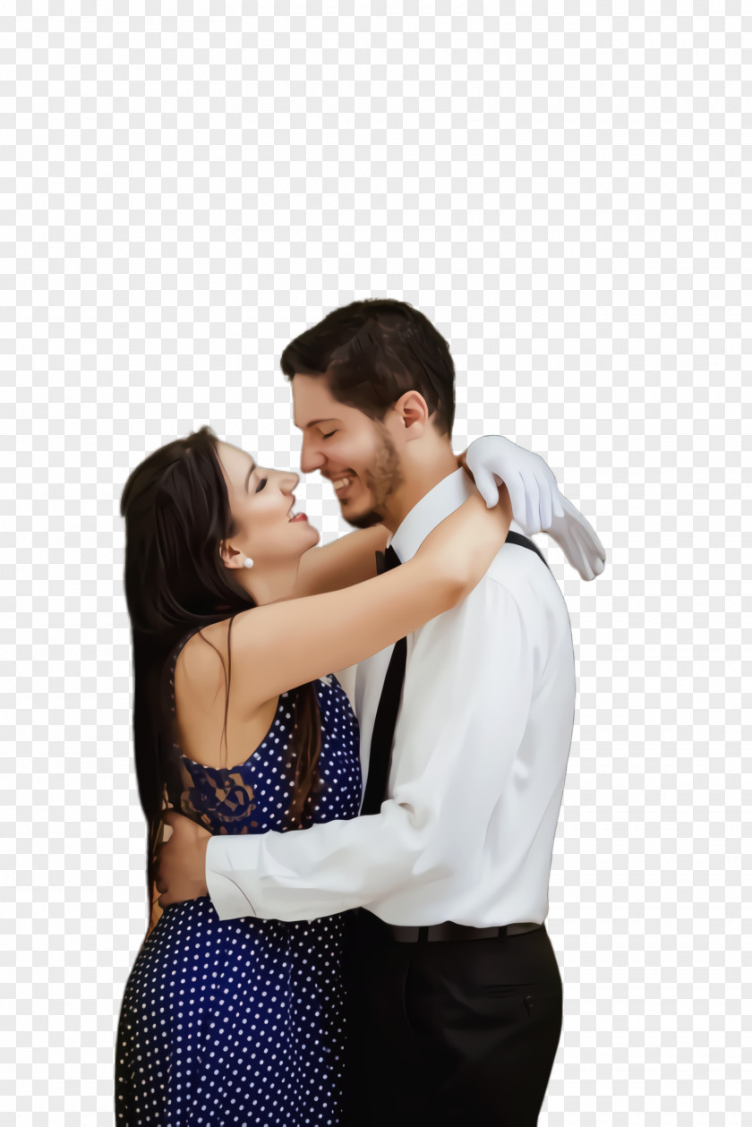 Formal Wear Kiss Background PNG