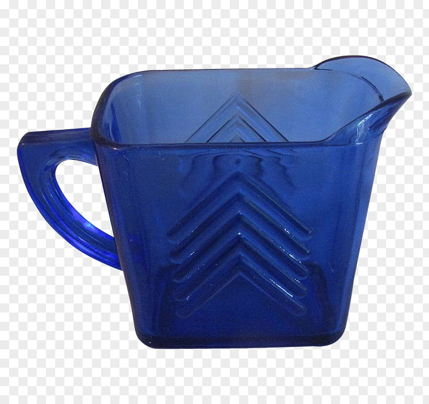 Mug Jug Plastic Cobalt Blue Pitcher PNG