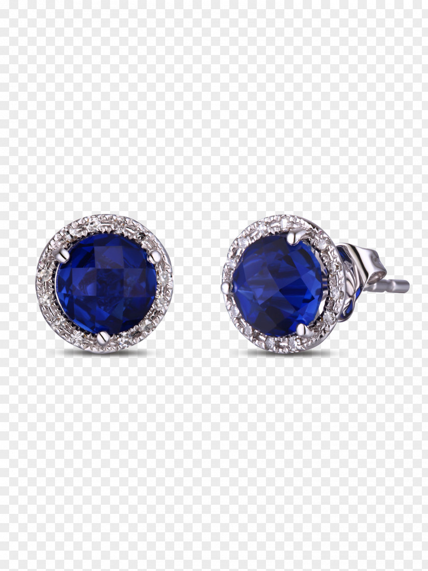 Sapphire Earring Body Jewellery Cufflink PNG