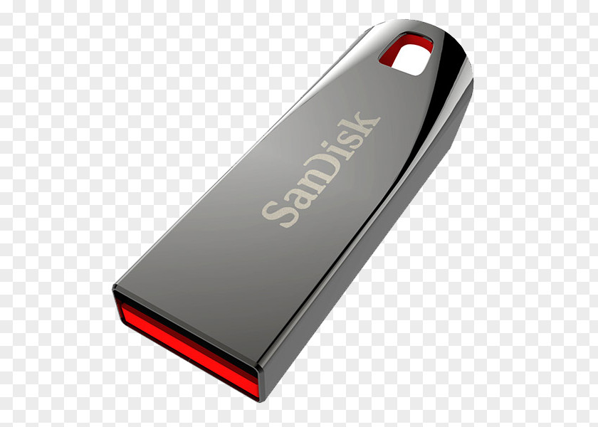 32 GBRed, Silver Computer Data StorageUSB USB Flash Drives SanDisk Cruzer Blade 2.0 Force Drive PNG