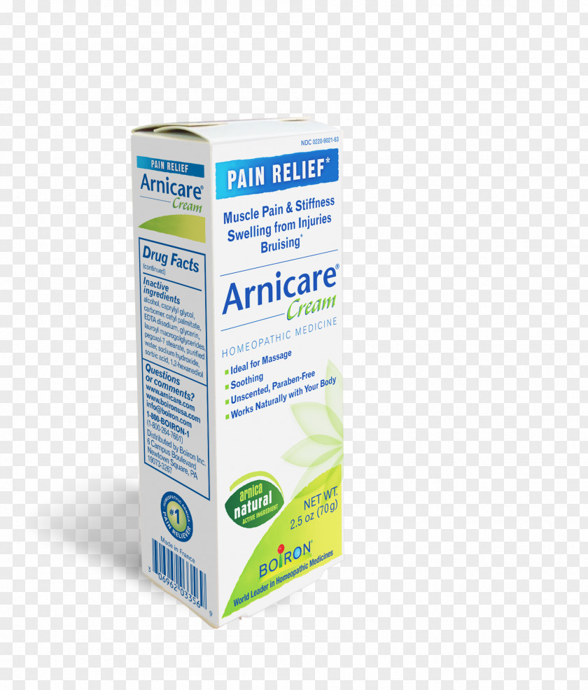 Bruises Mountain Arnica Gel Homeopathy Boiron Liquid PNG