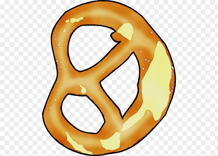 Symbol Orange Transparency Pretzel Drawing Food PNG