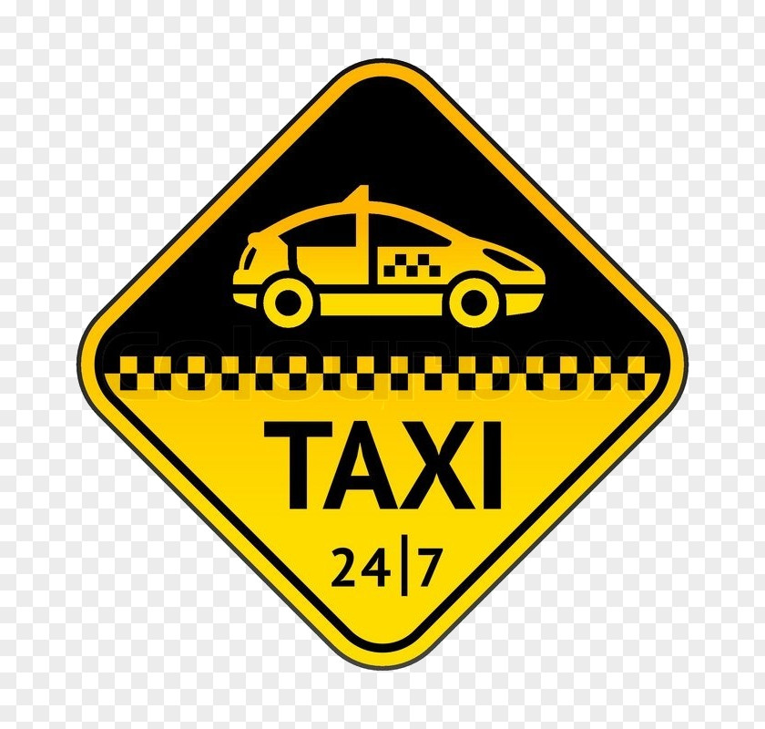 Taxi Logos Airport Bus Yellow Cab Clip Art PNG