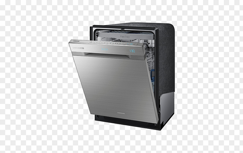 Washing Dish Dishwasher Home Appliance Samsung DW80J3020U Stainless Steel PNG