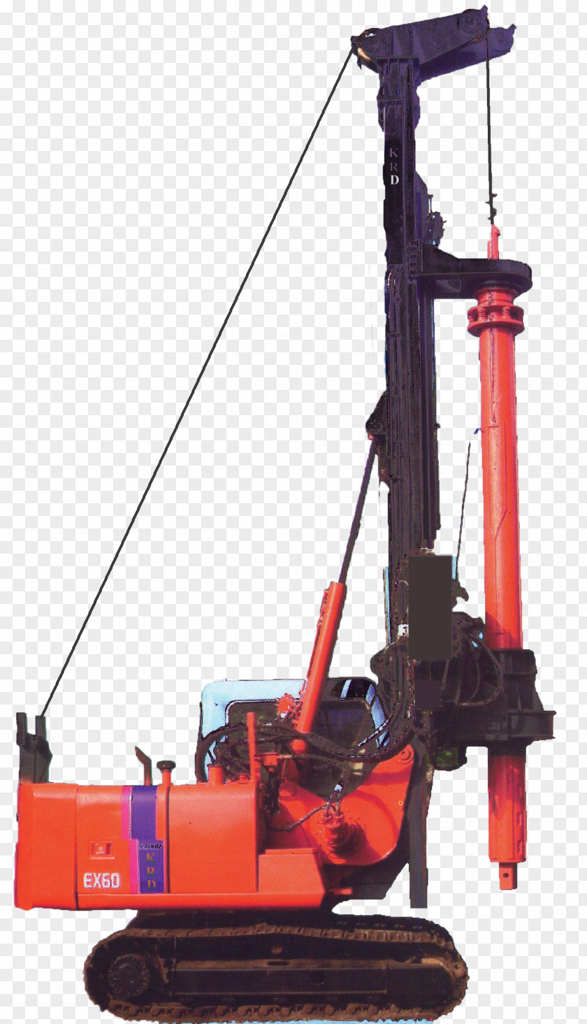 Austria Drill Machine Drilling Rig Augers Deep Foundation PNG