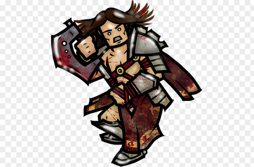 Barbarian Axe Drawing Half-giant Dungeons & Dragons Online Clip Art Illustration Weapon PNG
