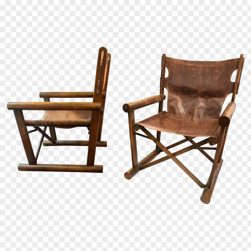 Chair Director's Furniture Wood PNG