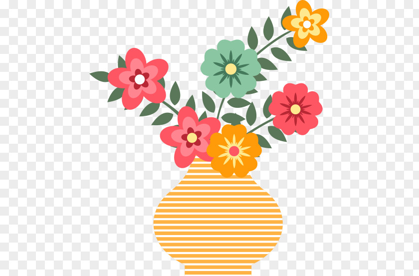 Flower Vase Image Illustration Flowerpot Bouquet PNG