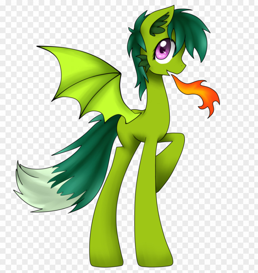 Greeny Horse Dragon Green Clip Art PNG