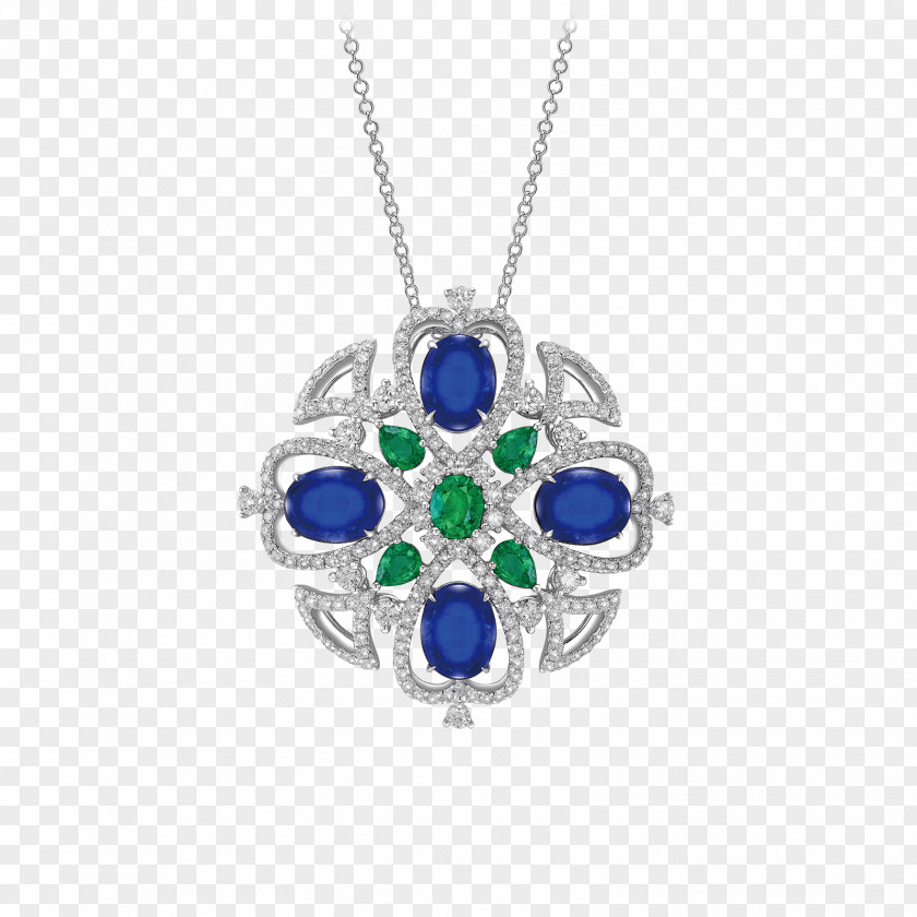 Sapphire Earring Charms & Pendants Necklace Cabochon PNG