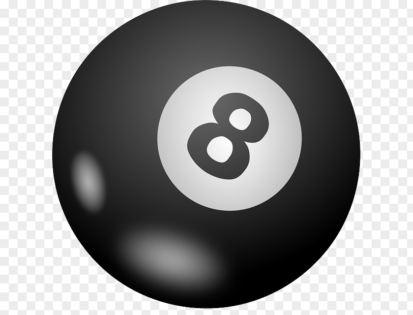Unplug Outline Magic 8-Ball Eight-ball Billiards Billiard Balls PNG